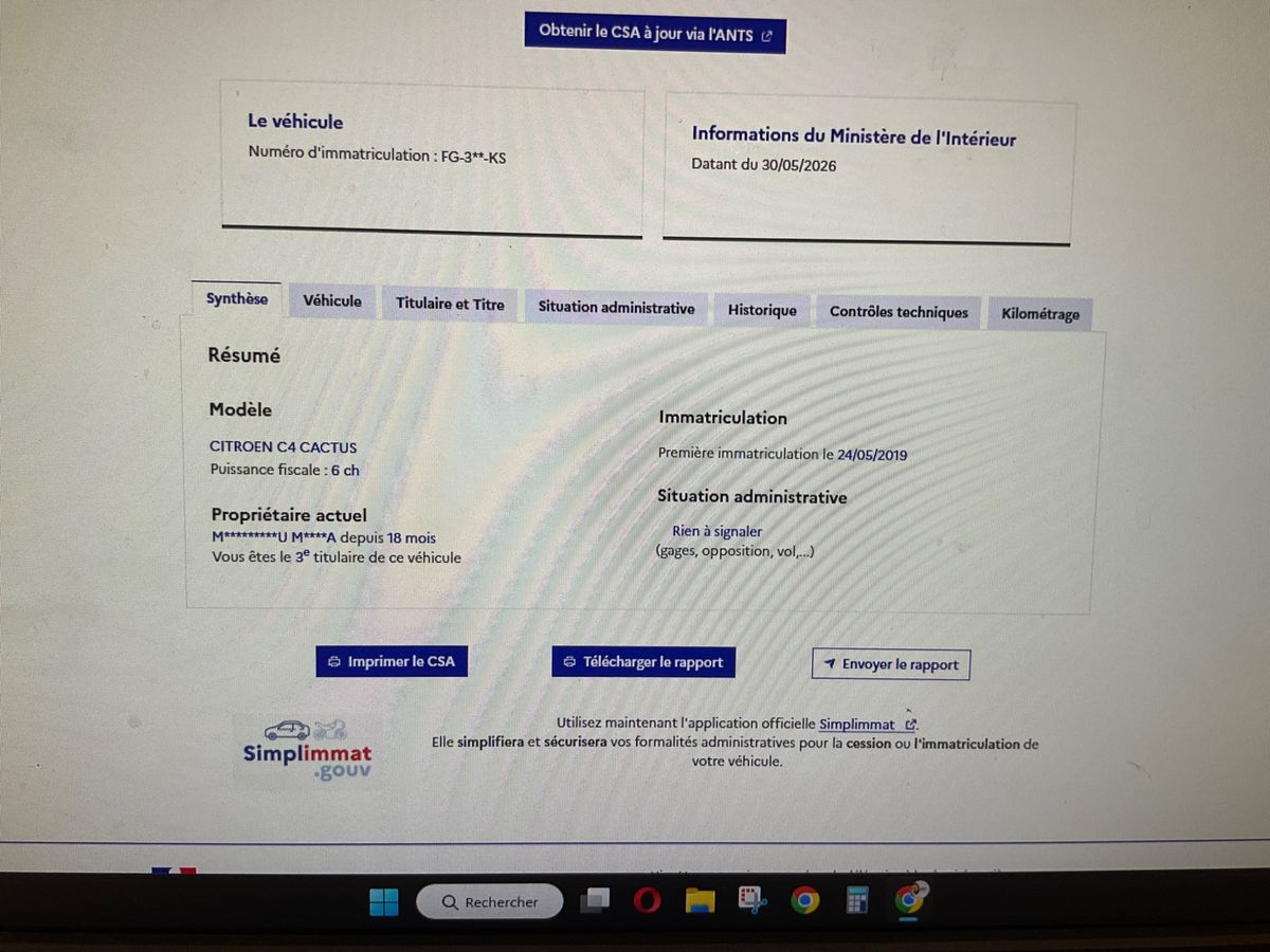 Citroen C4 d'occasion