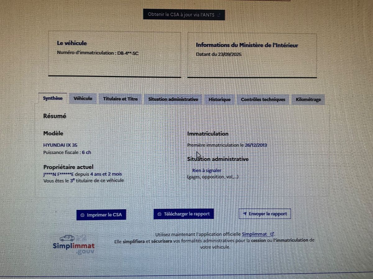 Hyundai ix35 1.7 CRDi Sensation Blue 2WD