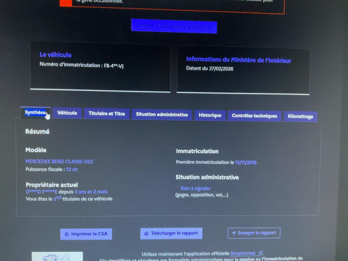 Mercedes-Benz GLC-Klasse d'occasion