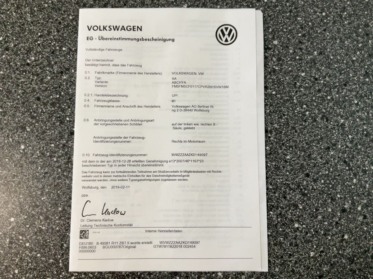 Volkswagen up! d'occasion