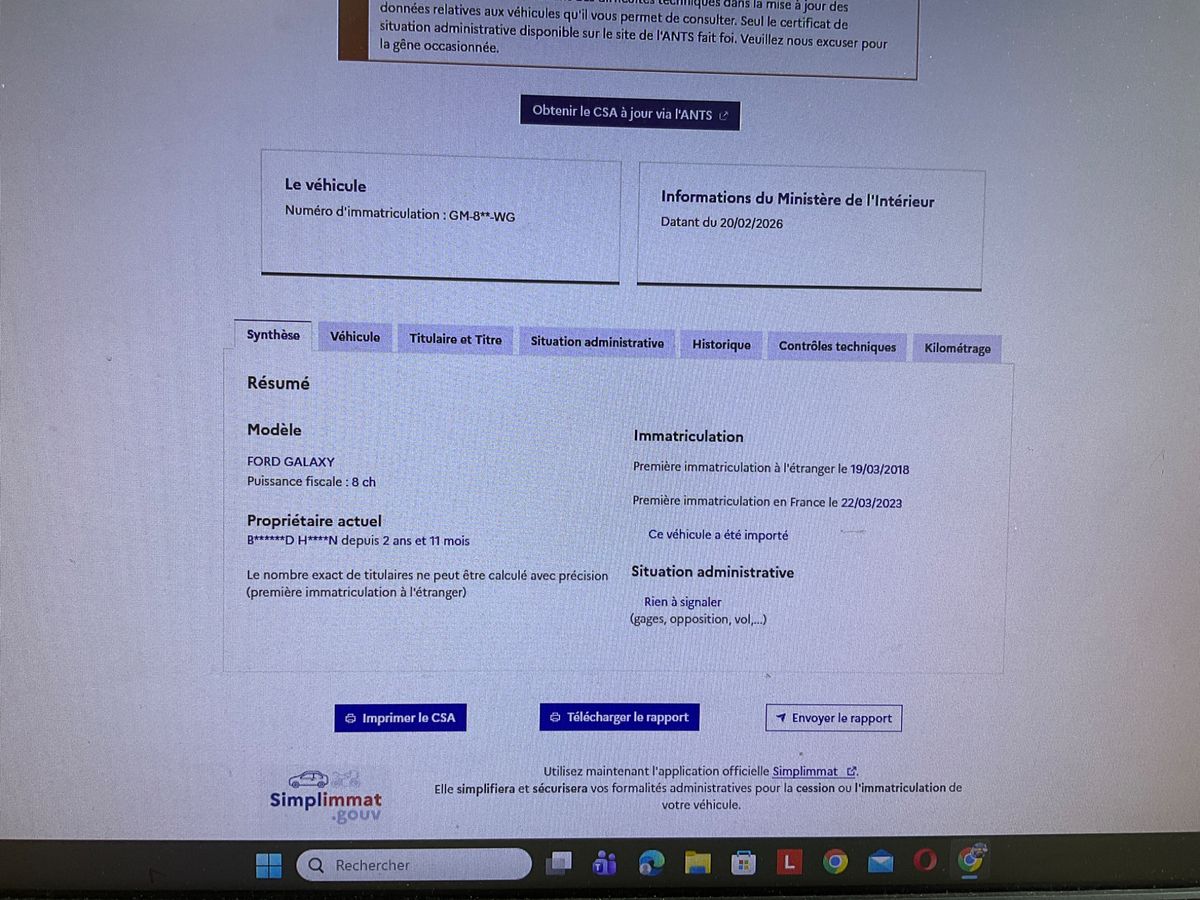 Ford Galaxy d'occasion