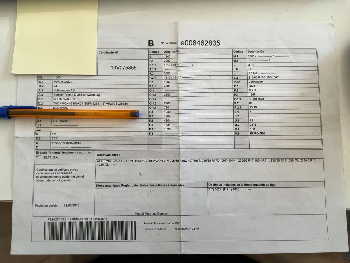 Volkswagen T6 Multivan 2.0 TDI The Original