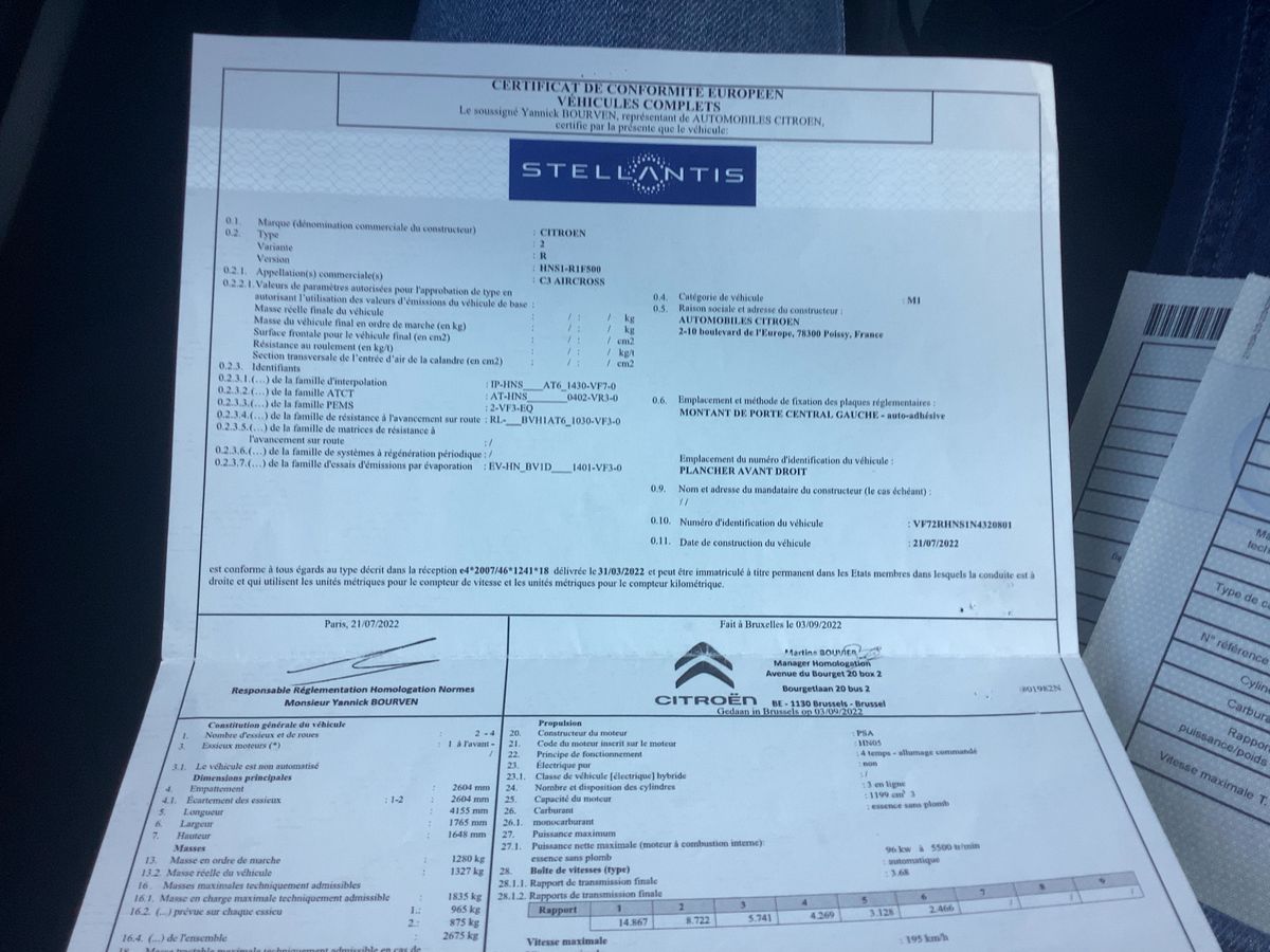 Citroen C3 Aircross 1.2 PureTech Feel Pack