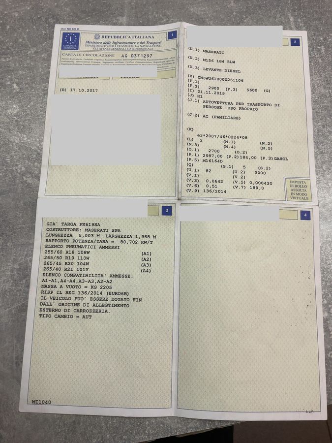 Maserati Levante d'occasion