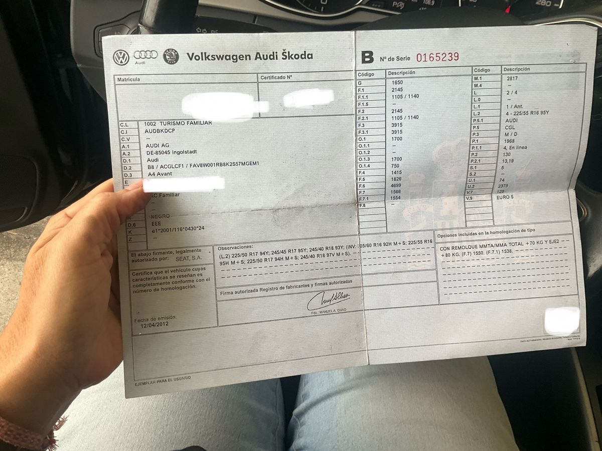 Audi A4 2.0 TDI quattro