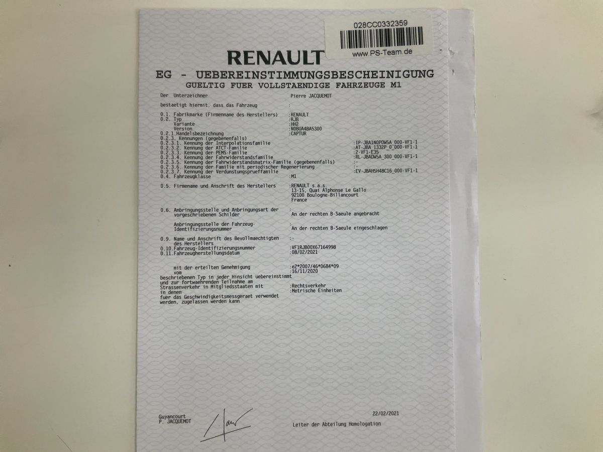 Renault Captur d'occasion