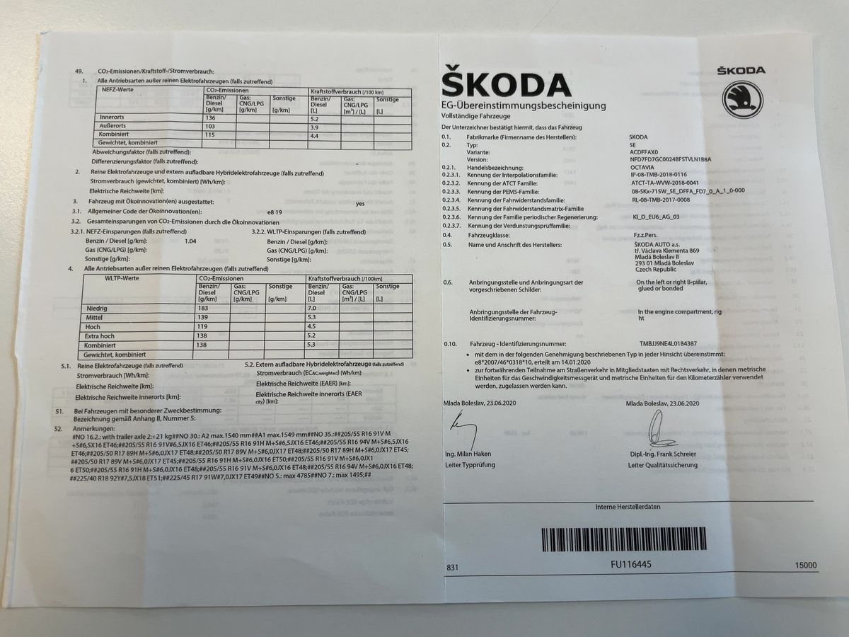 Skoda Octavia d'occasion