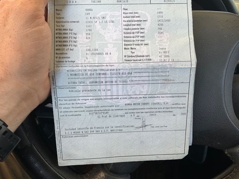 Honda Civic 1.7 CDTI CTDi LS 2005 – снимка 6