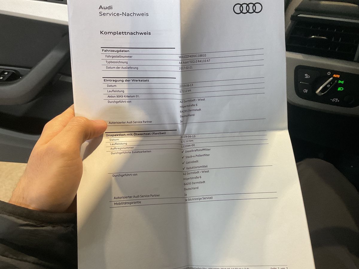 Audi A4 2017 — photo 23