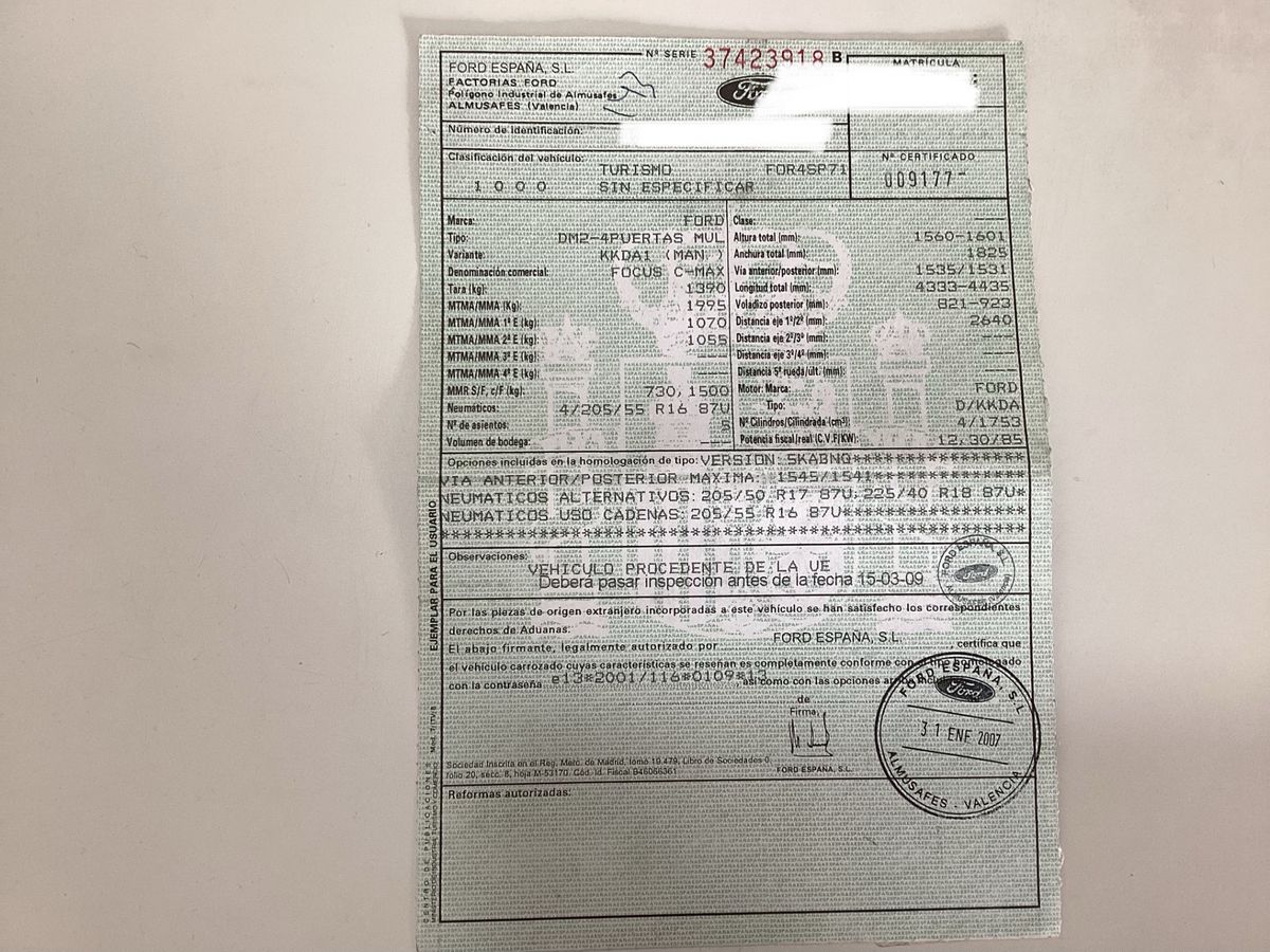 Ford C-Max d'occasion