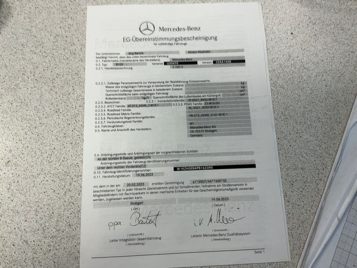 Mercedes-Benz E-Klasse d'occasion