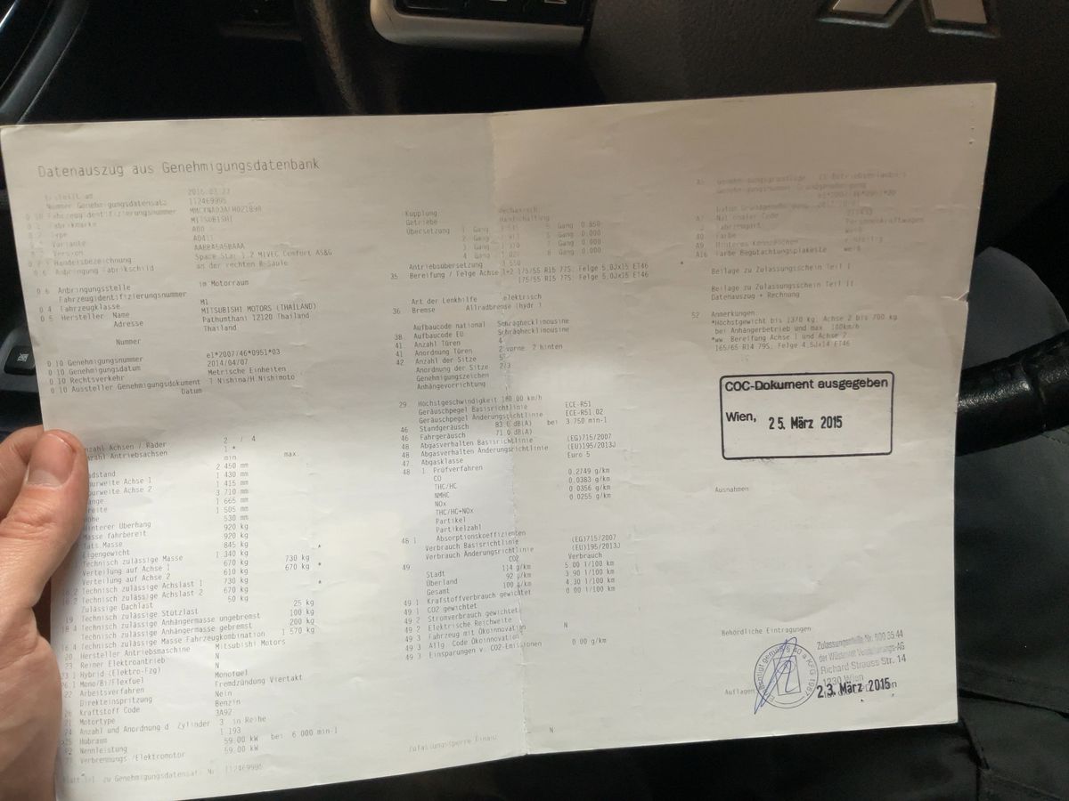 Mitsubishi Space d'occasion