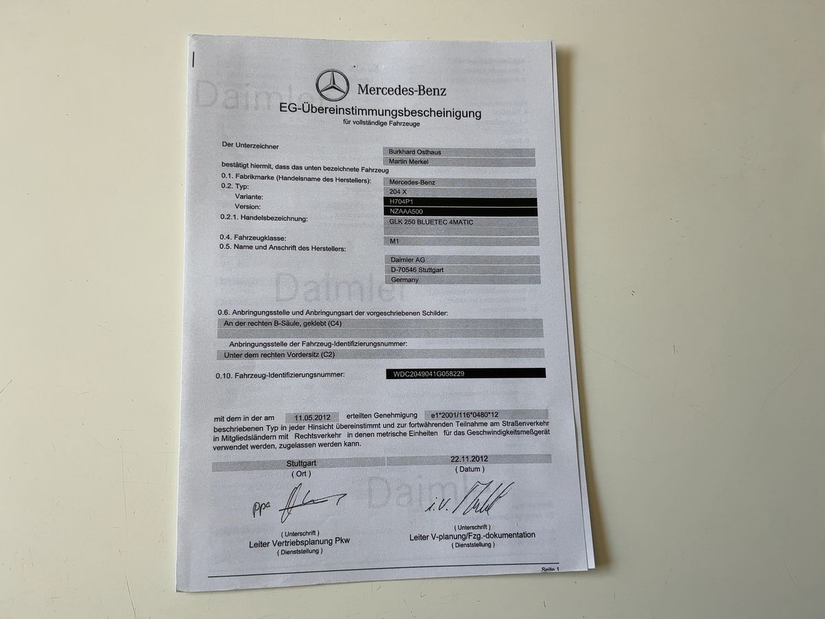 Mercedes-Benz GLK-Klasse d'occasion