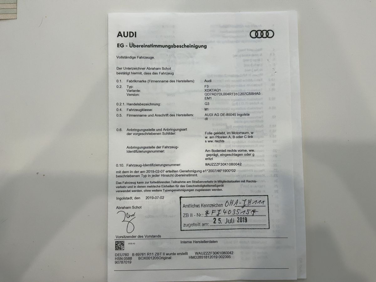 Audi Q3 d'occasion