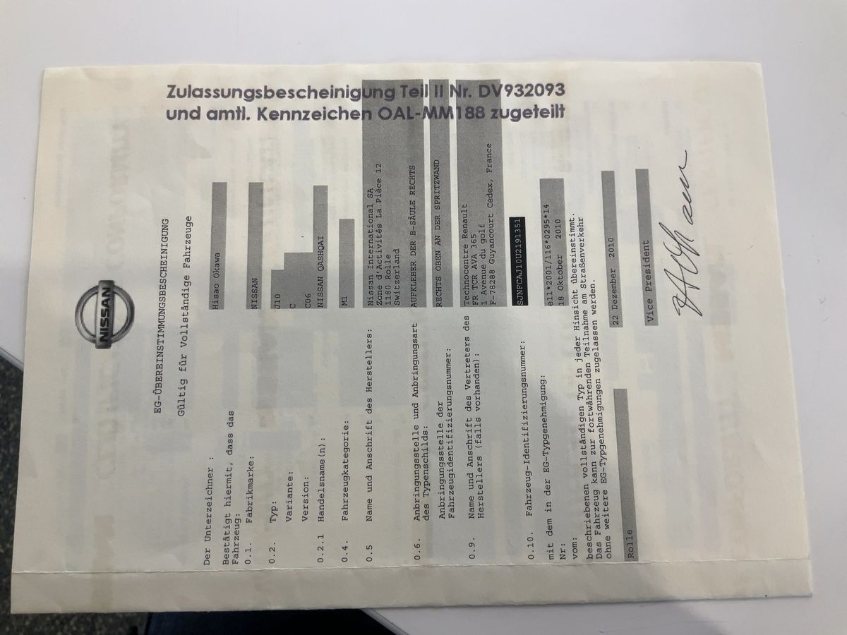 Nissan Qashqai 1.5 Turbodiesel I-Way