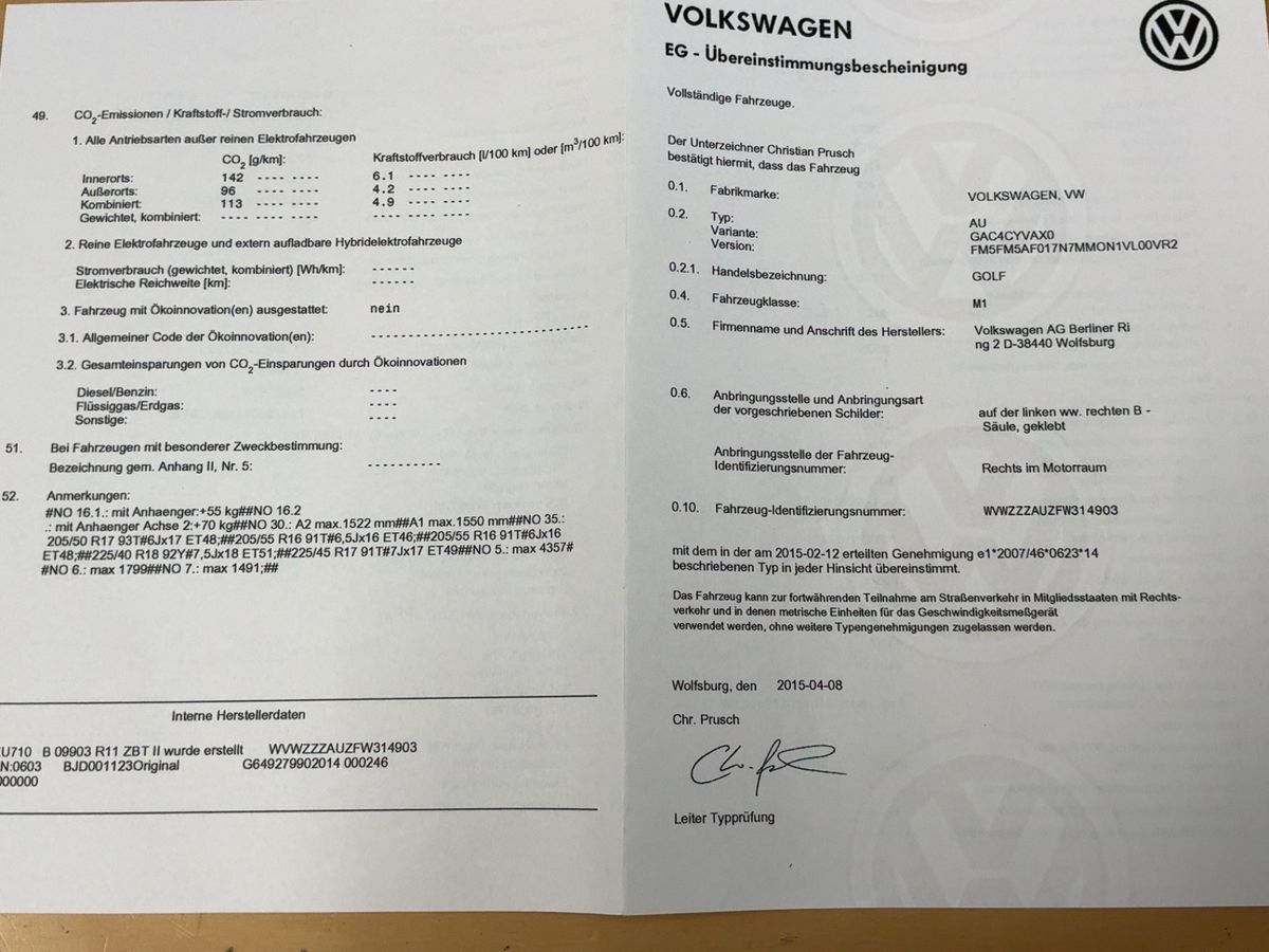 Volkswagen Golf d'occasion