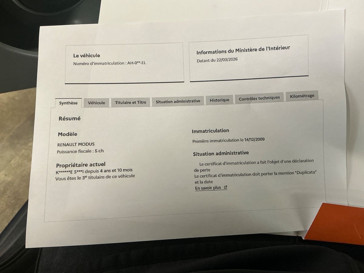 Renault Modus d'occasion