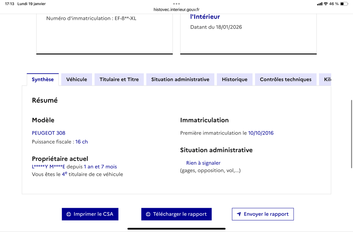Peugeot 308 d'occasion