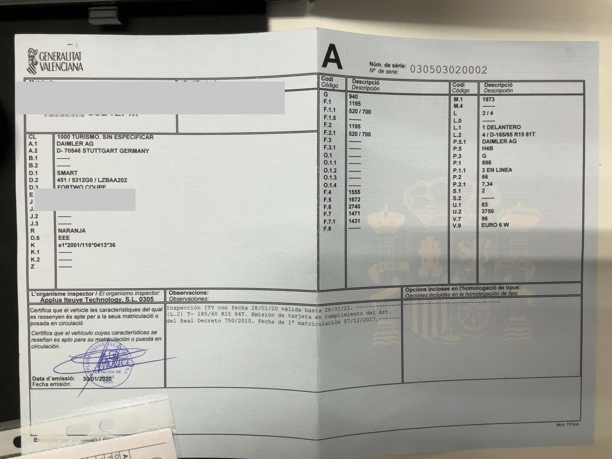 Smart fortwo d'occasion