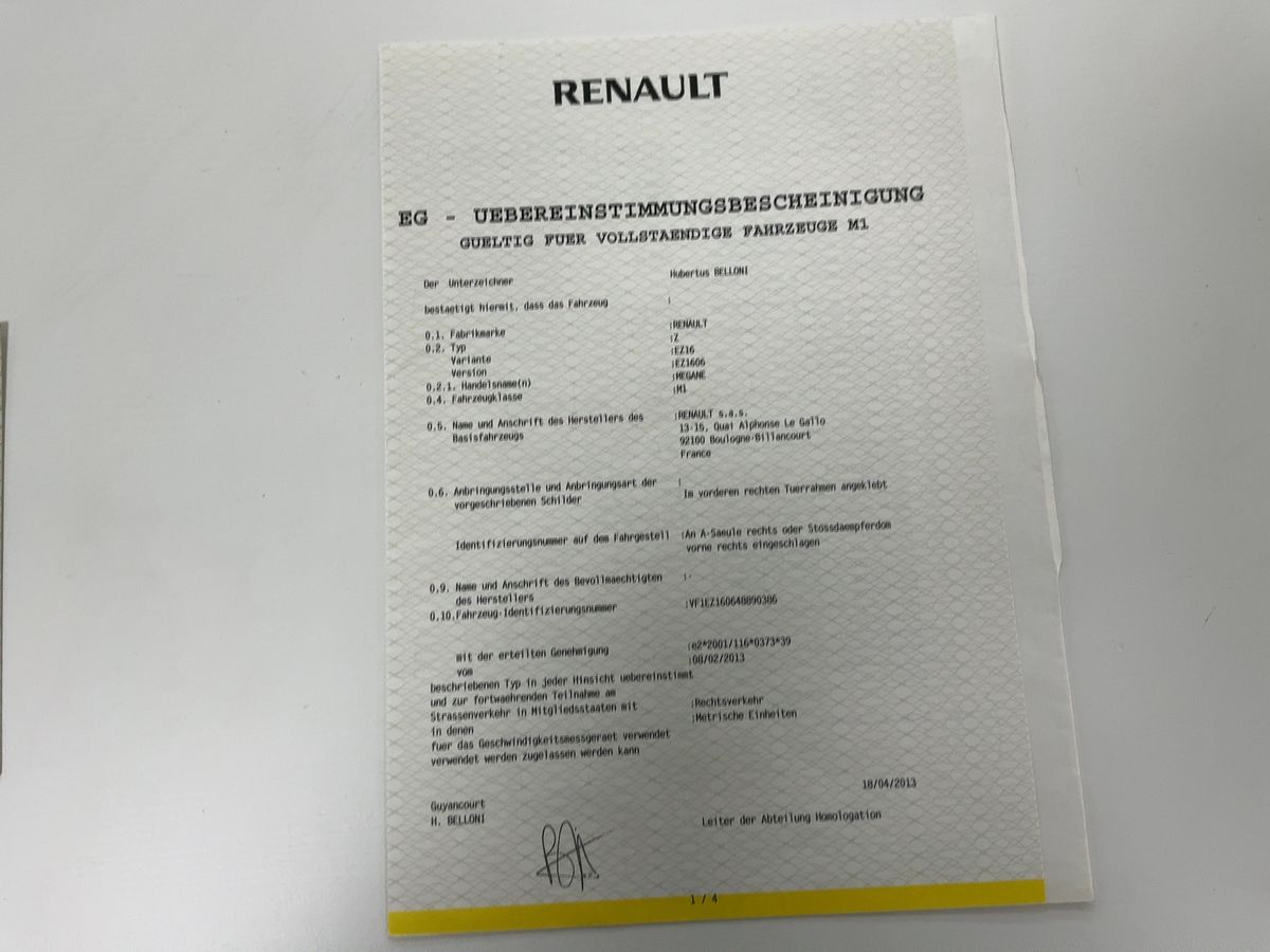 Renault Megane d'occasion