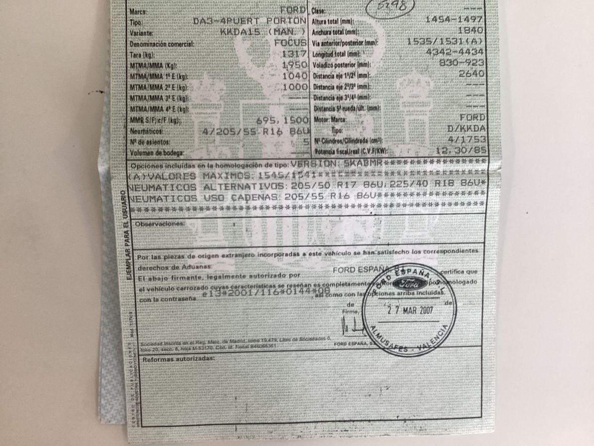 Ford Focus 1.8 TDCi Trend