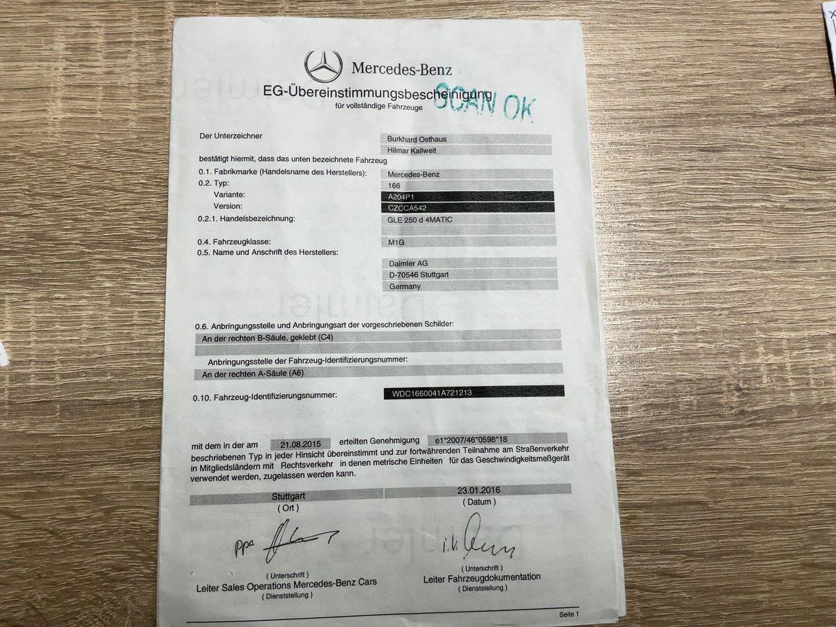 Mercedes-Benz GLE-Klasse d'occasion