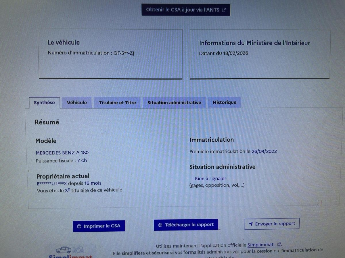 Mercedes-Benz A-Klasse d'occasion