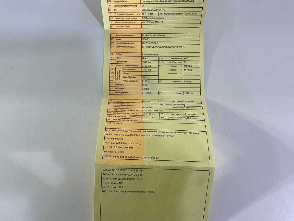 Cupra Ateca d'occasion