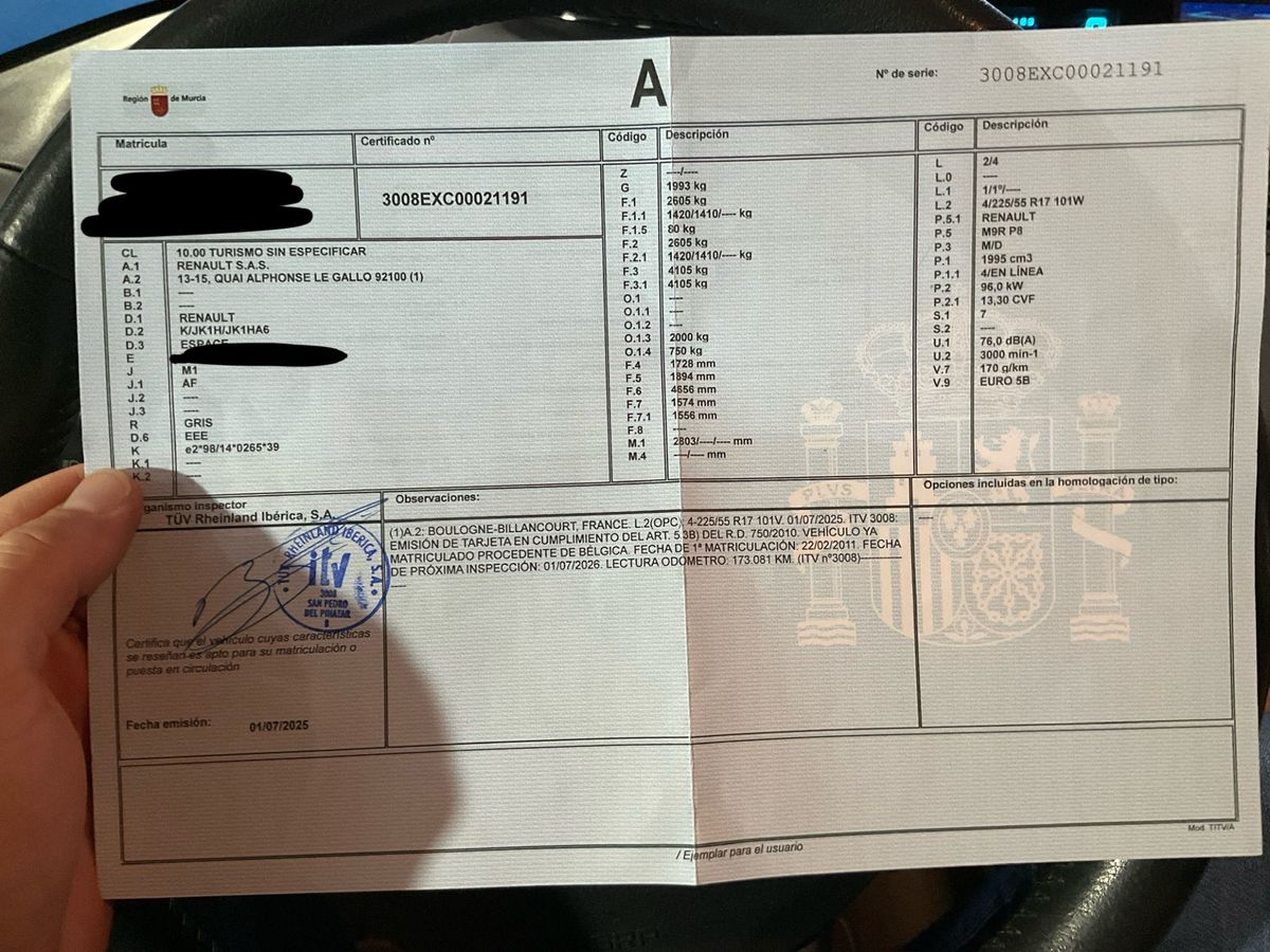 Renault Espace 2.0 dCi Celsium