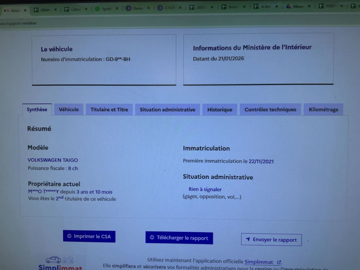 Volkswagen Taigo d'occasion