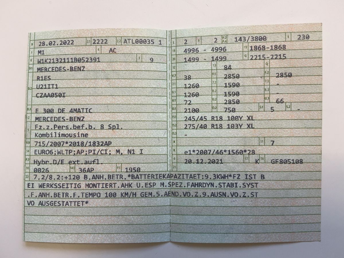 Mercedes-Benz E-Klasse d'occasion