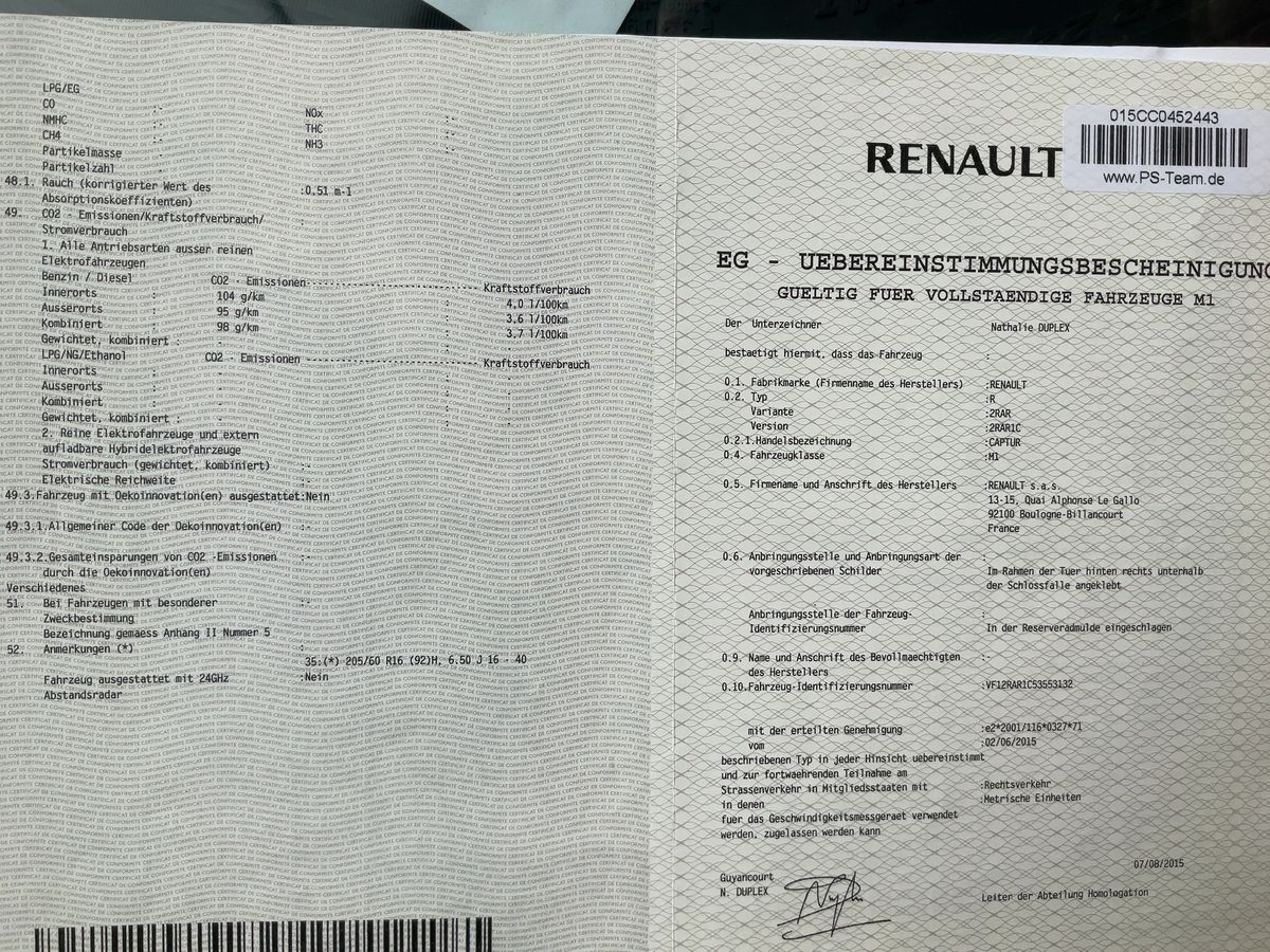 Renault Captur d'occasion