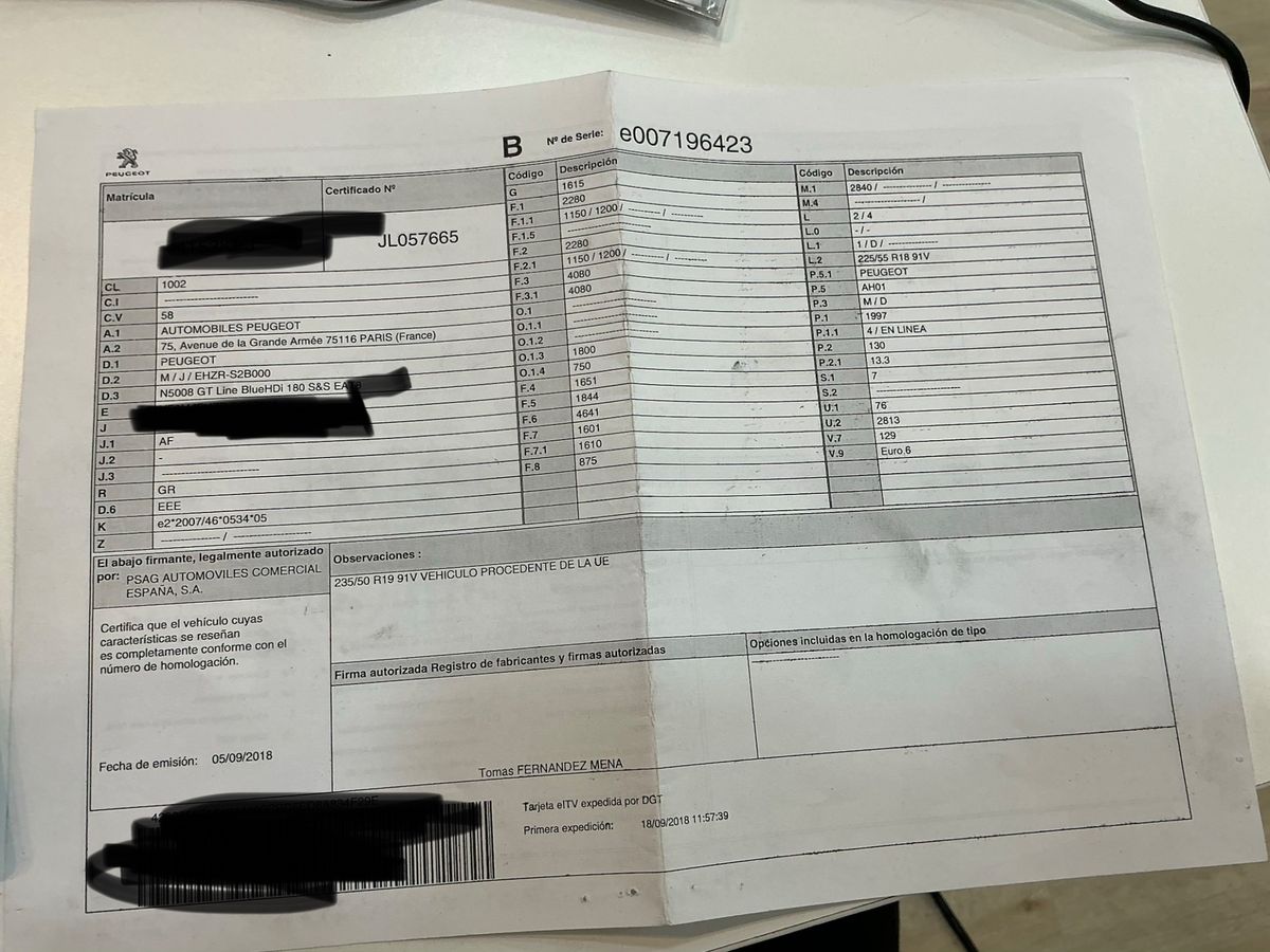 Peugeot 5008 d'occasion