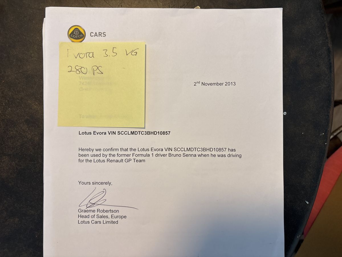 Lotus Evora d'occasion