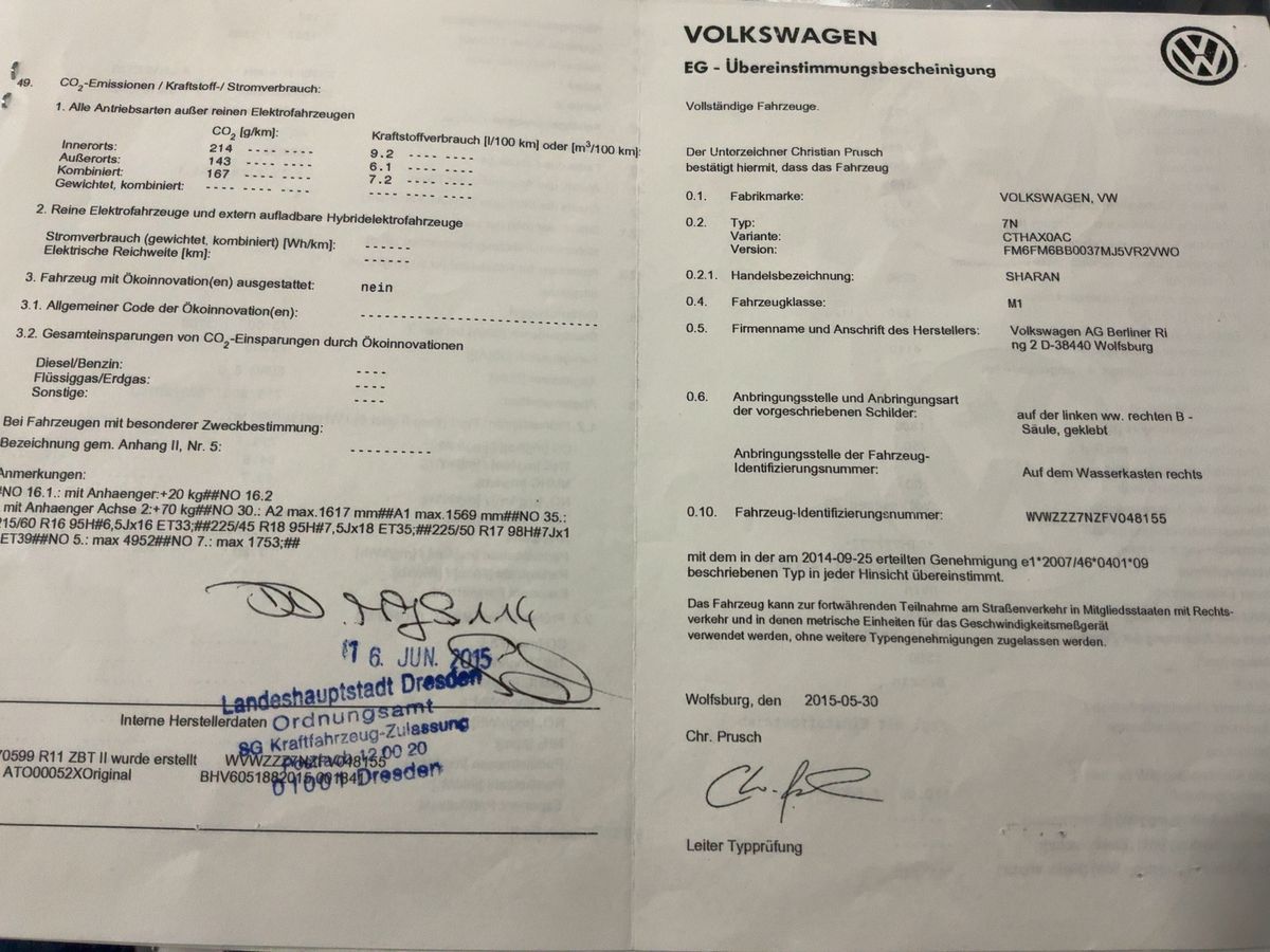 Volkswagen Sharan d'occasion