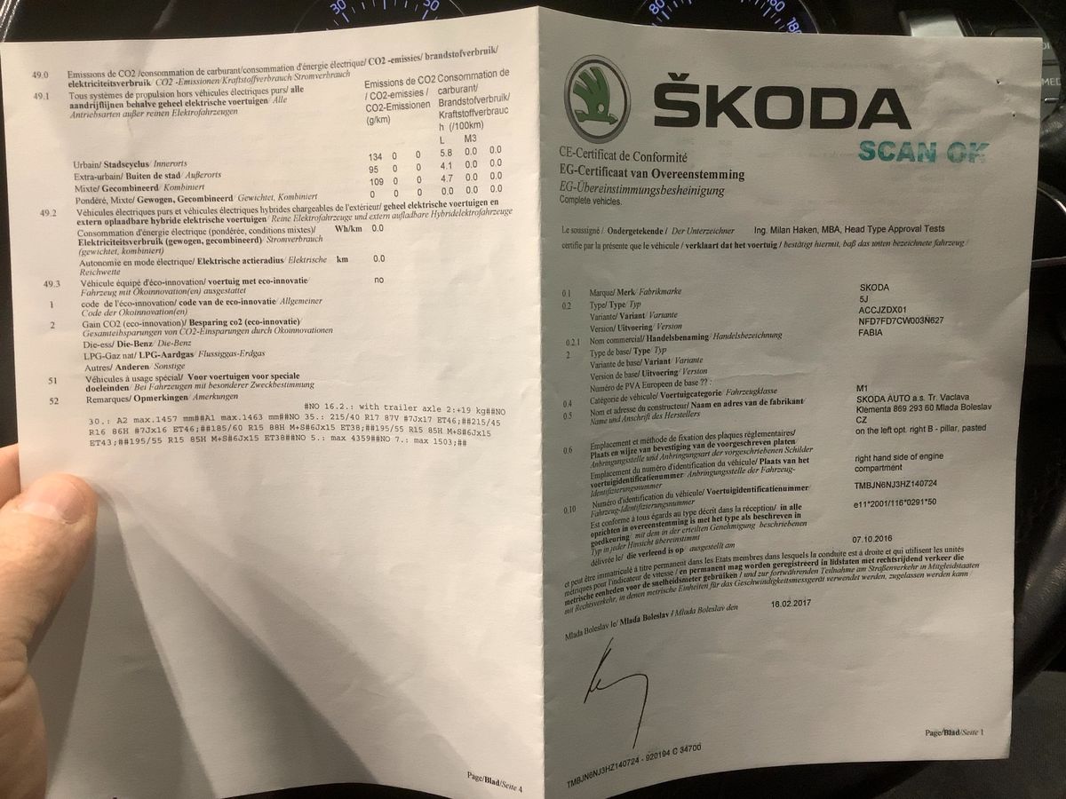 Skoda Fabia d'occasion