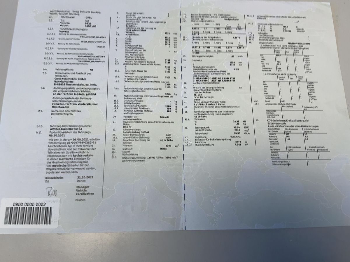 Opel Movano d'occasion