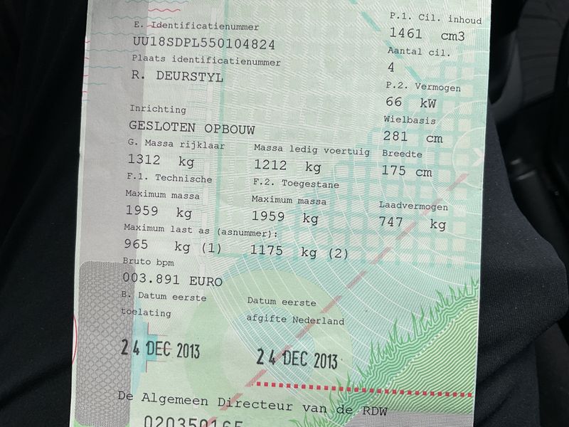 Dacia Dokker Express 1.5 dCi Diesel Ambiance — zdjęcie 5