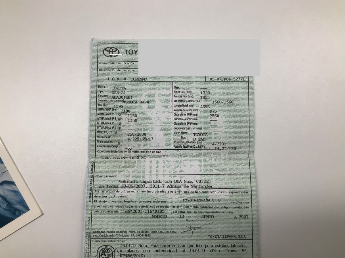 Toyota RAV d'occasion