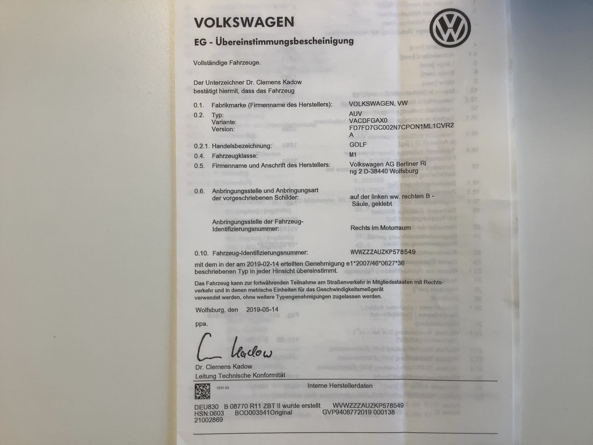 Volkswagen Golf d'occasion