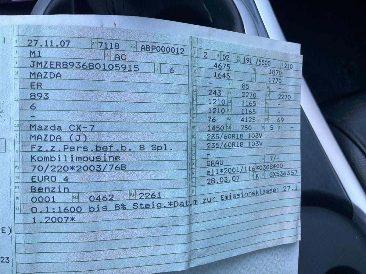 Mazda CX-7 d'occasion