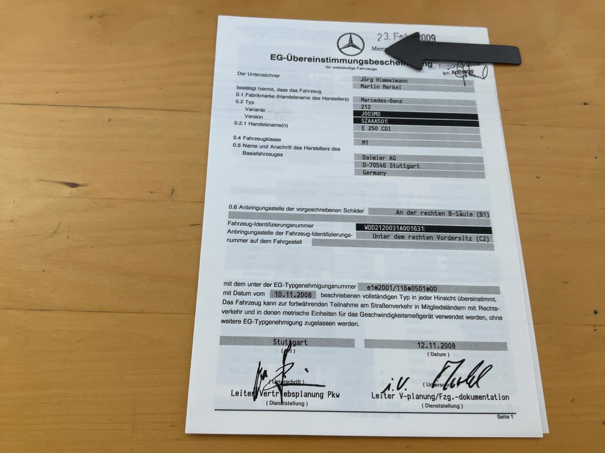 Mercedes-Benz E-Klasse d'occasion