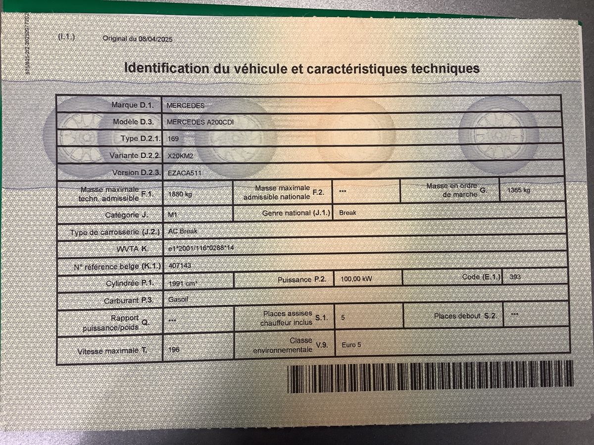 Mercedes-Benz A-Klasse d'occasion