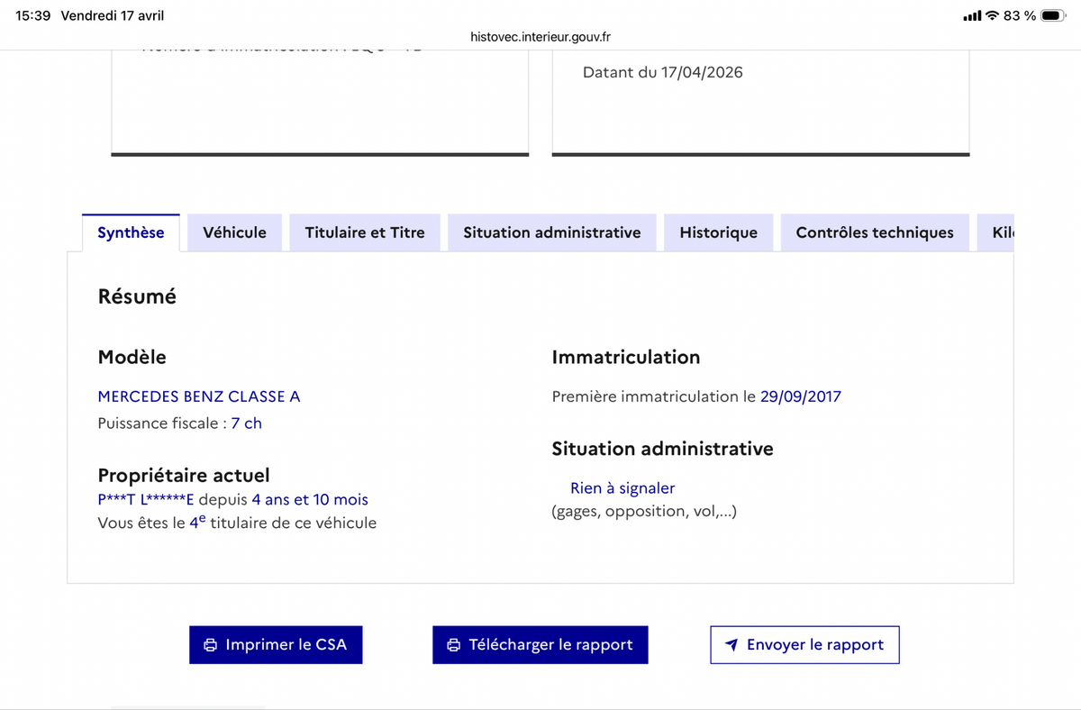 Mercedes-Benz A-Klasse d'occasion