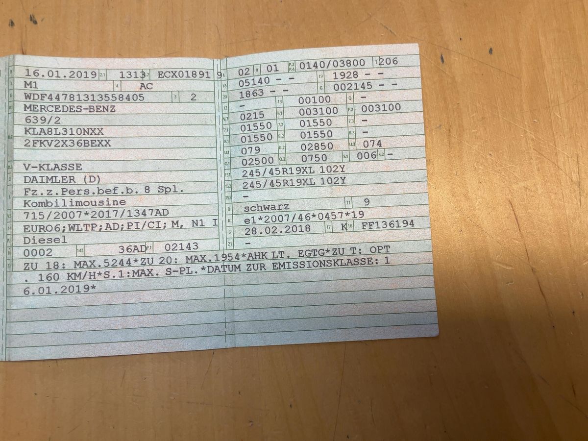 Mercedes-Benz V-Klasse d'occasion