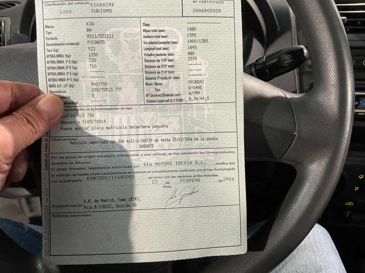 Kia Picanto 1.0 LX