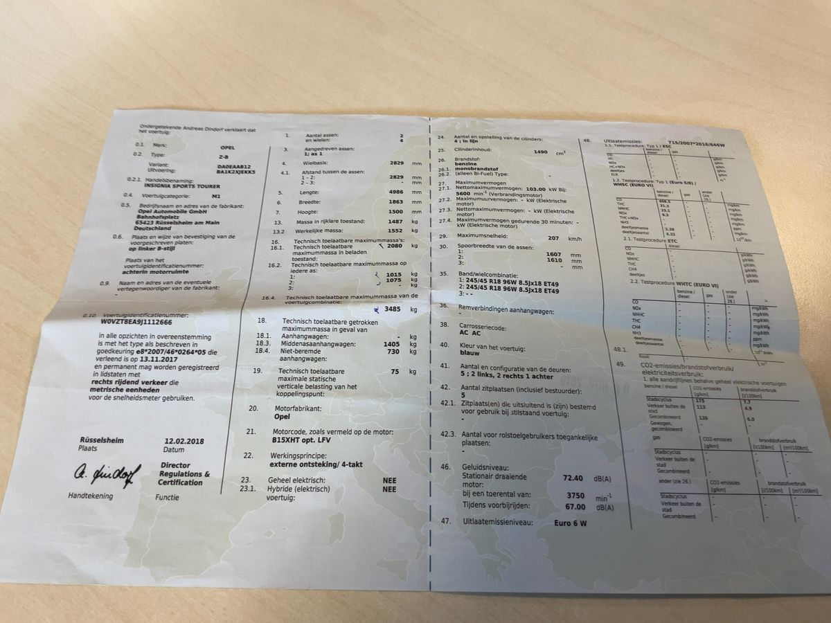 Opel Insignia d'occasion