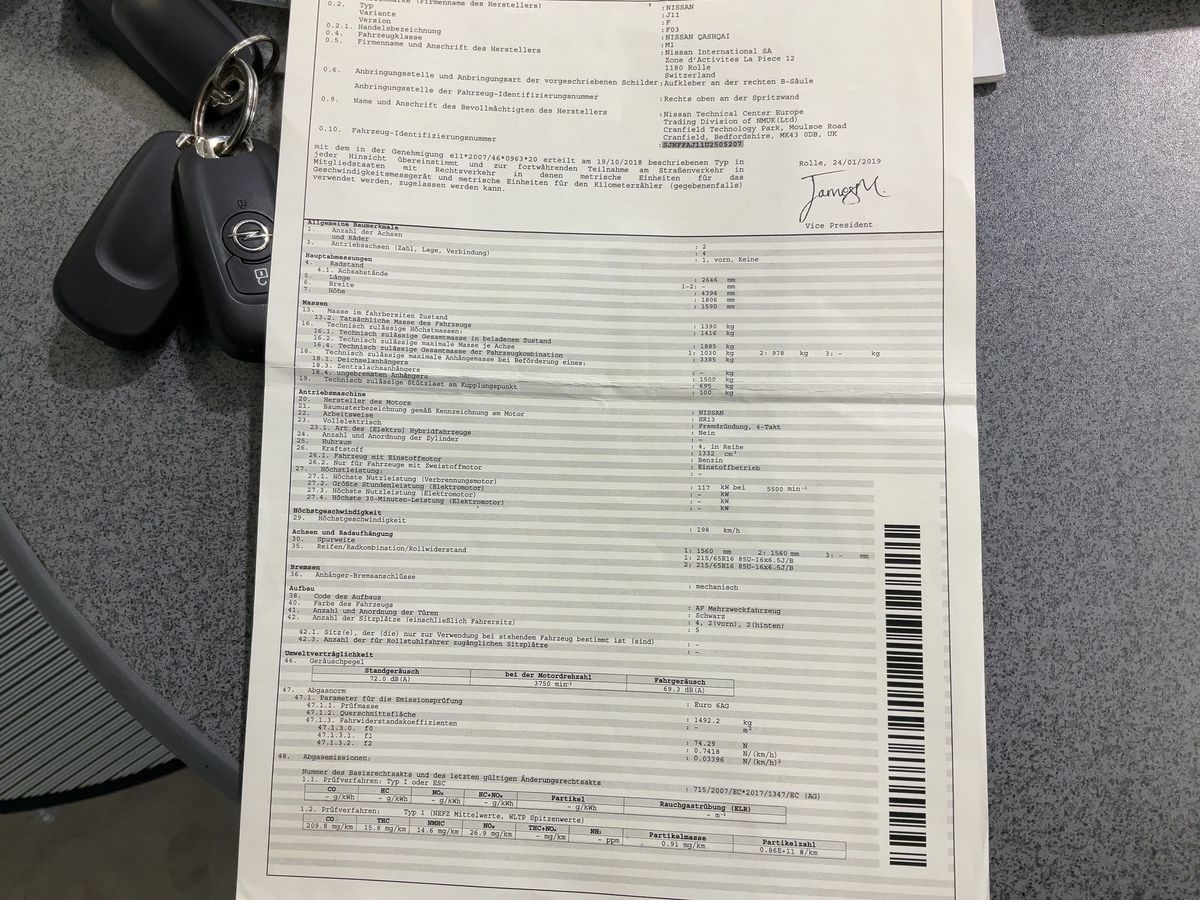 Nissan Qashqai d'occasion