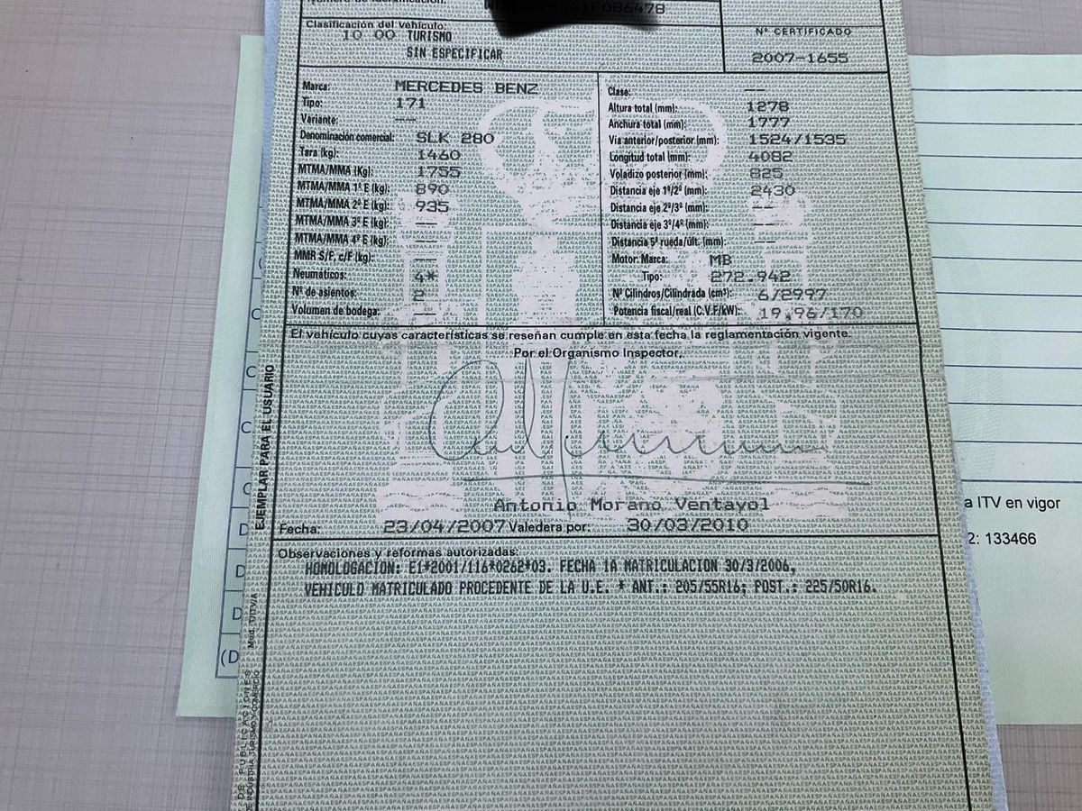 Mercedes-Benz SLK-Klasse SLK 280