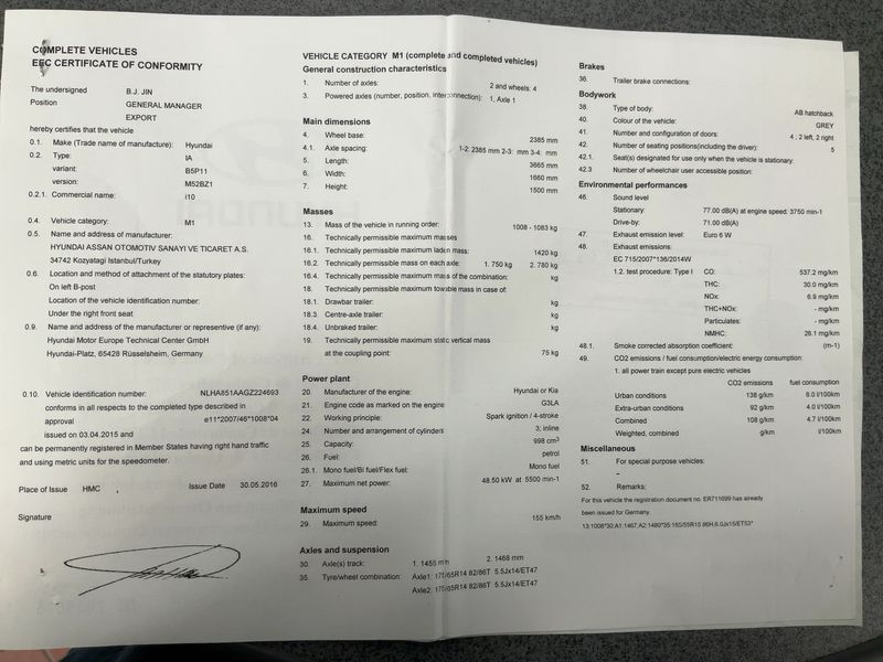 Hyundai i10 1.0 Style — zdjęcie 16